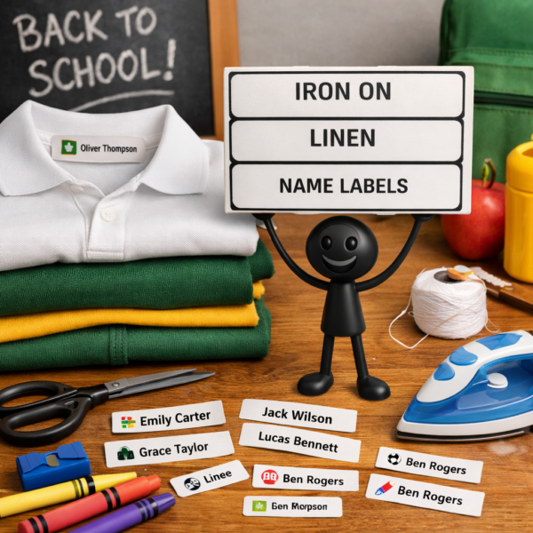 Iron On Name Labels