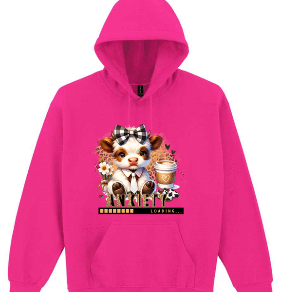Anxiety loading hoodie
